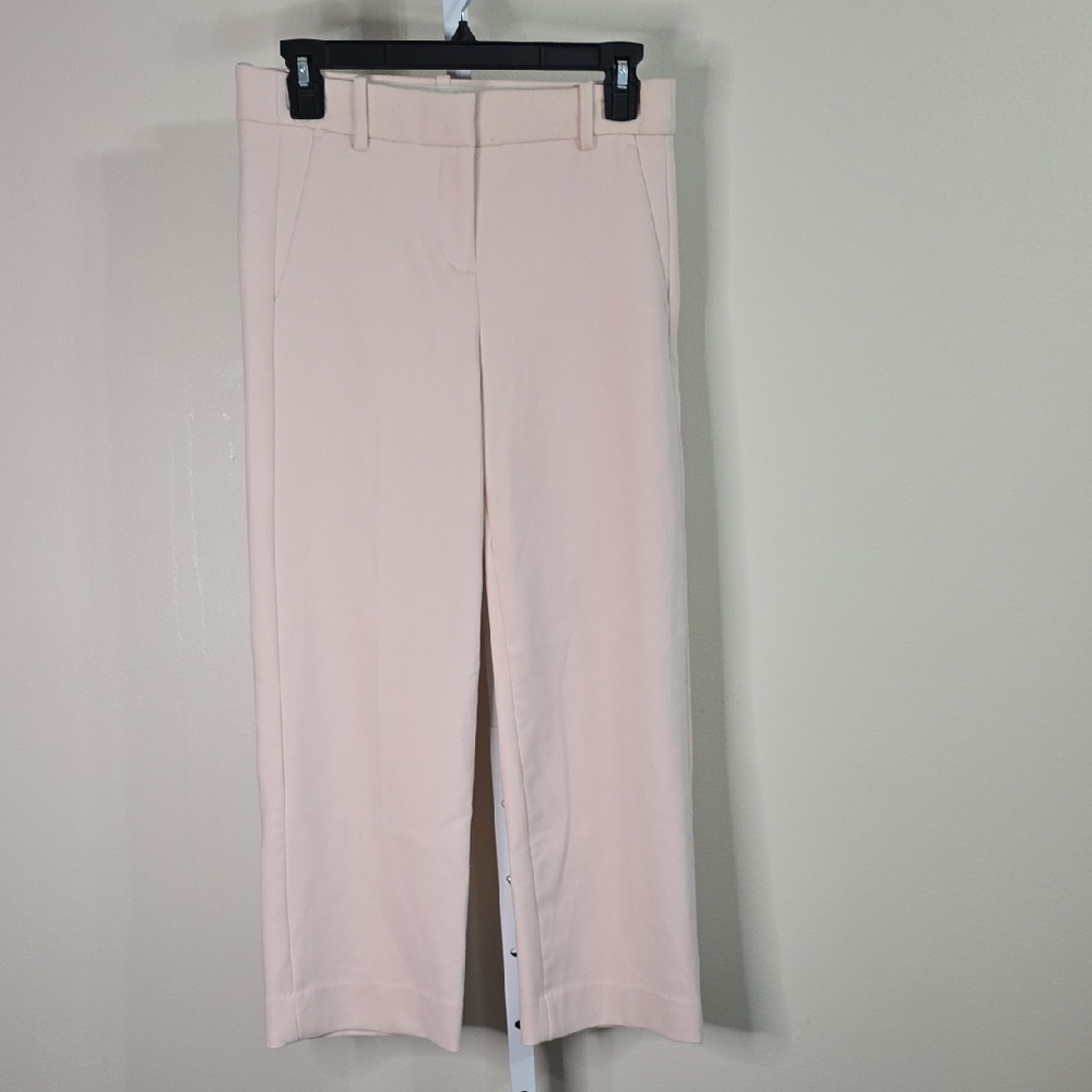 J Crew Light Pink Ladies Trousers‎ Sz 2